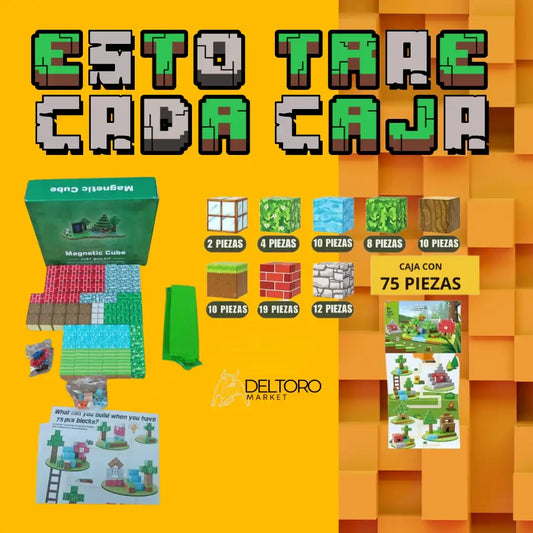 Bloques Magnéticos Ultimate Edition 75 PCS