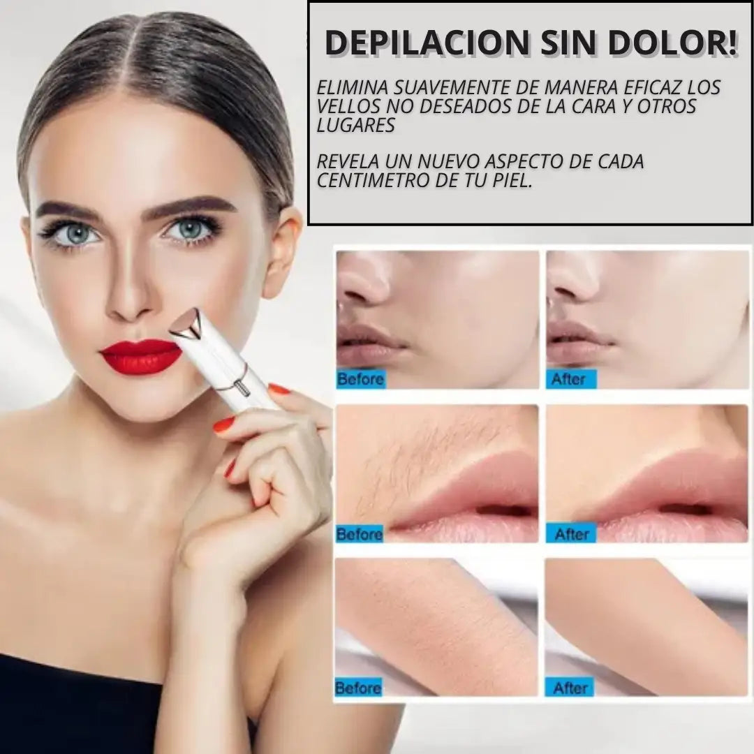 Depiladora Facial: Adiós a los vellos indeseados! 🌸