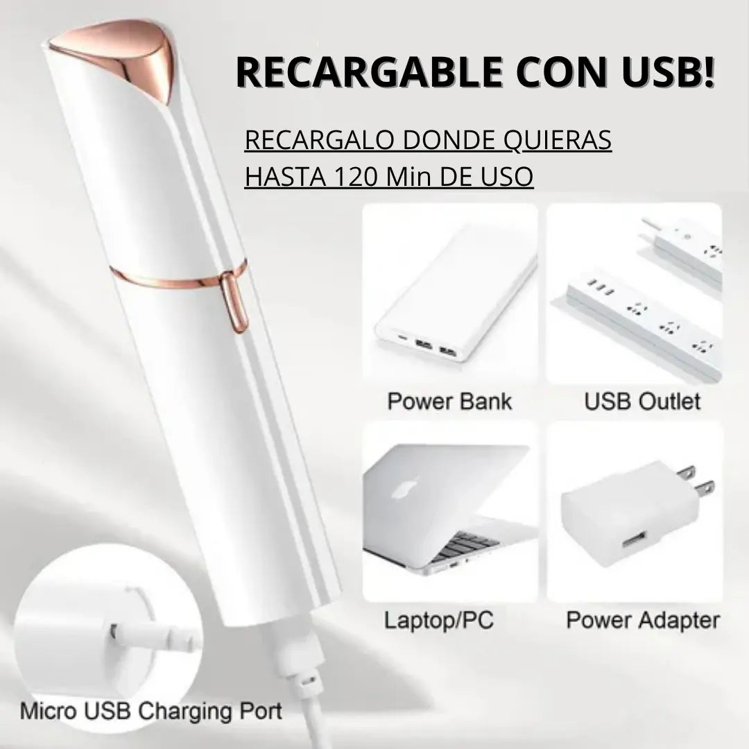 Depiladora Facial: Adiós a los vellos indeseados! 🌸