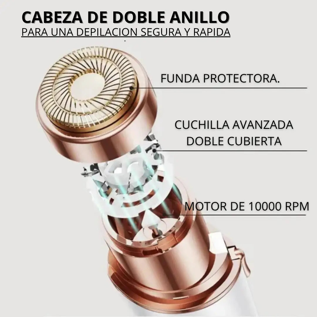 Depiladora Facial: Adiós a los vellos indeseados! 🌸
