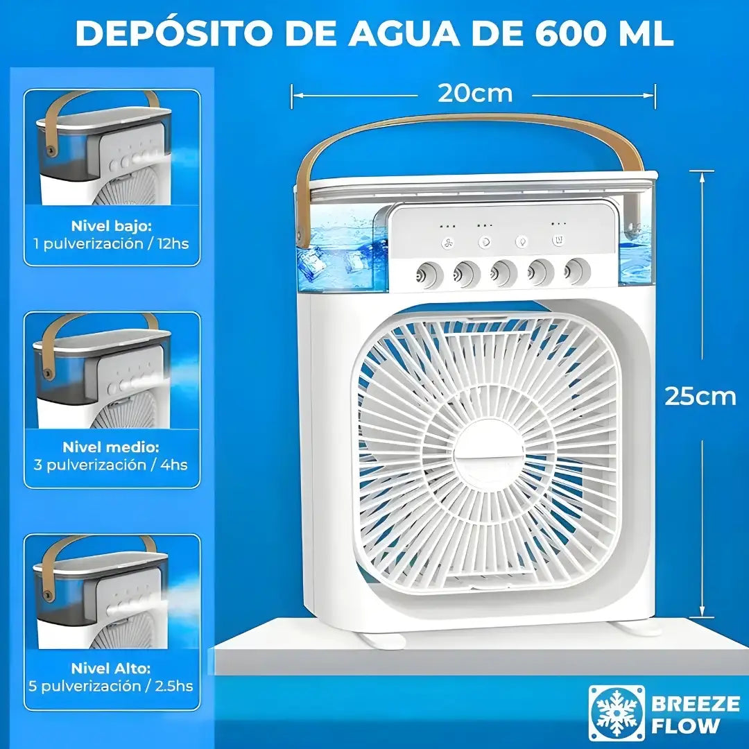 Ventilador Humidificador: Adiós al calor sofocante 🔥
