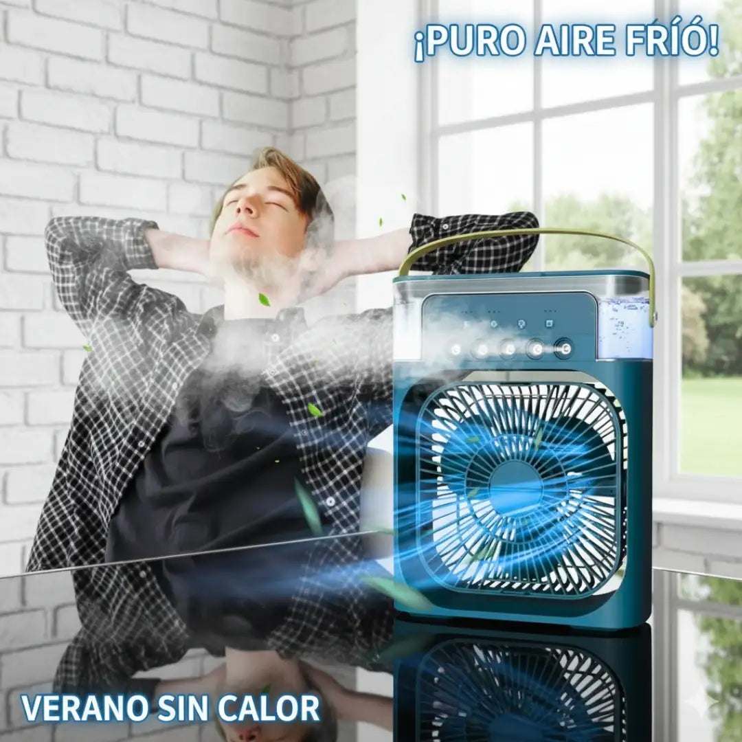 Ventilador Humidificador: Adiós al calor sofocante 🔥