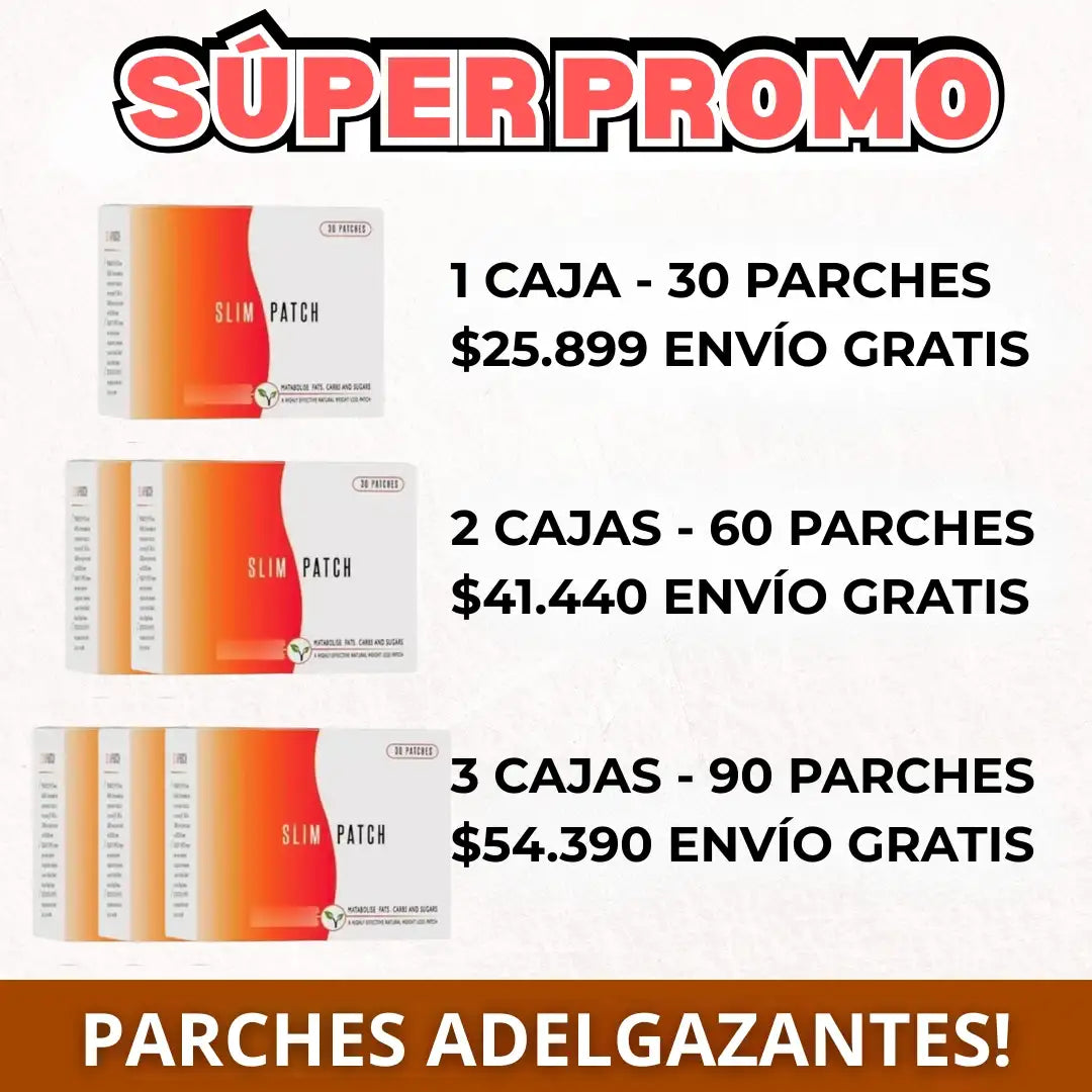 PARCHES ADELGAZANTES: Adelgaza rápido de forma natural 🌸