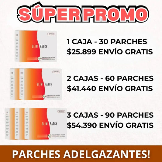 PARCHES ADELGAZANTES: Adelgaza rápido de forma natural 🌸
