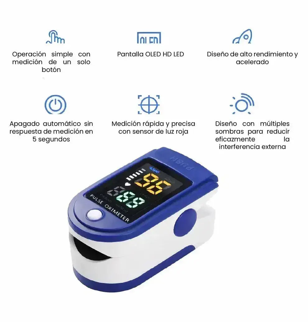 Controla tu Presión en Casa: Tensiómetro + Oxímetro 2 en 1! 🎁