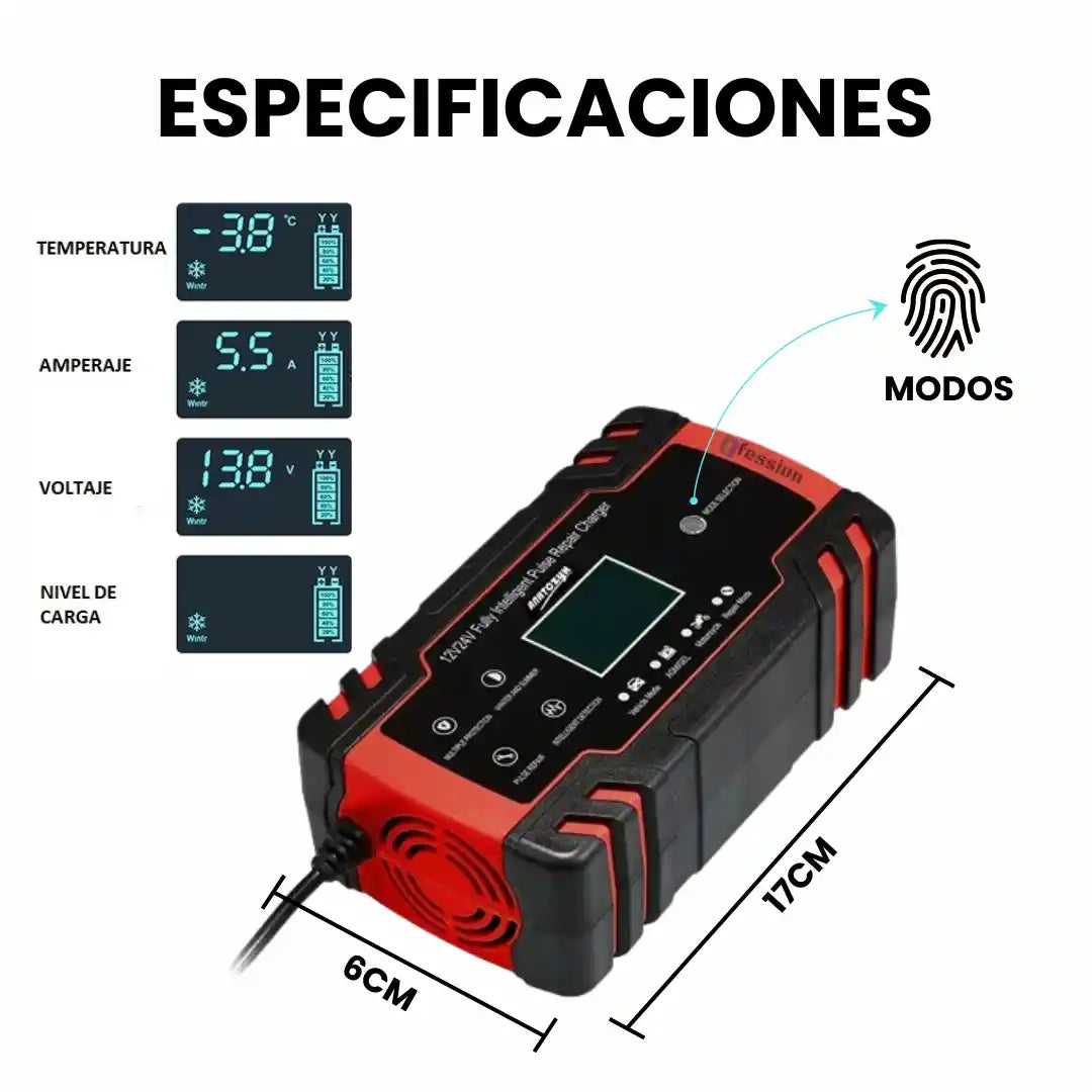 Iniciador Inteligente para Autos: Energía rápida para tu Batería ⚡🚗