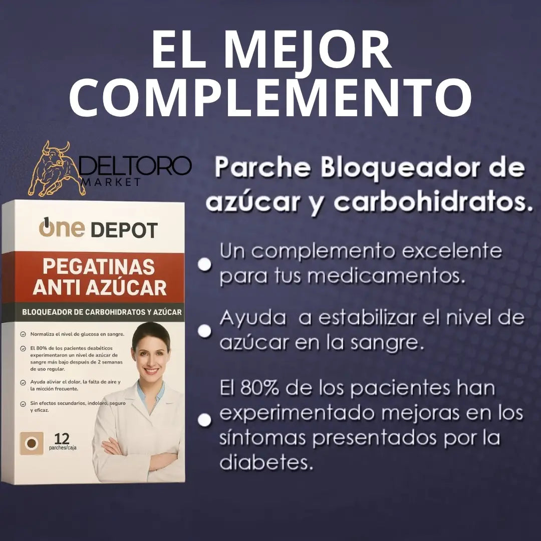 GlucoPatch™ Parche Natural Regulador X3